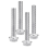 4 Sets Tankgurtschrauben, Edelstahl-Hardware-Ersatzsatz für 1999-2021 Select 6