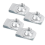 4 Sets Tankgurtschrauben, Edelstahl-Hardware-Ersatzsatz für 1999-2021 Select 7