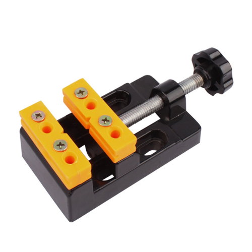 Universal 57mm Adjustable Mini Jaw Bench Clamp Drill Fixed Table Vise DIY Sculpture Repair Tool 1