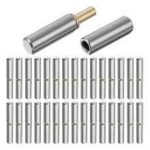 20 stuks lasbare scharnieren, 2-1/2 inch lang, 3/8 inch diameter, koolstofstaal, lasbaar op afneembaar poortdeurscharnier