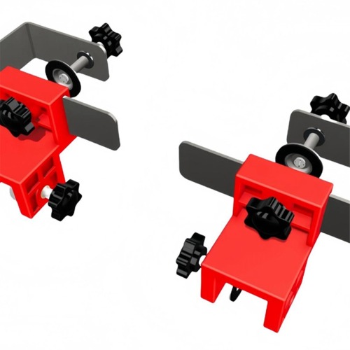 4pcs High Panel Drawer Installation Adjustable Clamp No Handle Needed Mount Positioning Clip Carpenter Tool 2