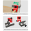 4pcs High Panel Drawer Installation Adjustable Clamp No Handle Needed Mount Positioning Clip Carpenter Tool 8