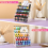 Organizer per vernice acrilica a 5 livelli - Scaffale trasparente per vernici e materiali artistici, design elevato e versatile 4