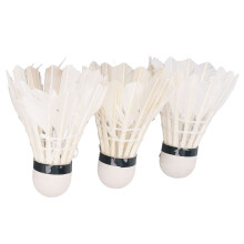 3pcs Goose Feather Badminton Professional Stable