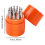 Doming Block Punch Set, Dapping Punches Processing Crafting Metal Forming Tools Stamping for Shaping Beads 17PCS 4