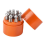Doming Block Punch Set, Dapping Punches Processing Crafting Metal Forming Tools Stamping for Shaping Beads 15PCS 2