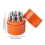Doming Block Punch Set, Dapping Punches Processing Crafting Metal Forming Tools Stamping for Shaping Beads 15PCS 3