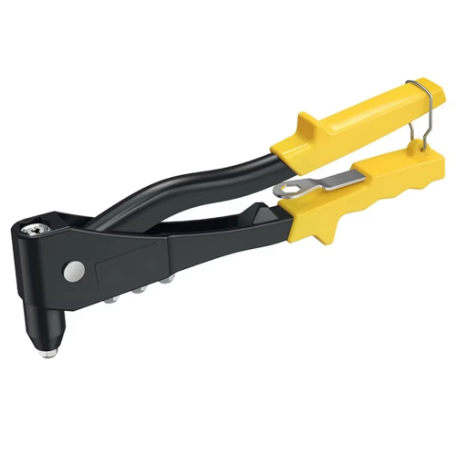 Riveteuse robuste avec 4 buses de rivetage et 1 clé, outils manuels, outil pour écrous, orange 2