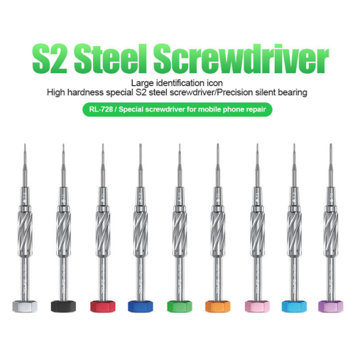 RL-728 Screwdriver Set Mobile Phone Computer Laptop Repair Precise Bolt Driver Dismantling Tool 2