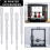 10pcs BL Touch Probe Pin Replacement, Smart Automatic Bed Leveling Sensor Tips,3D Printer Nozzle Cleaning Needles 6