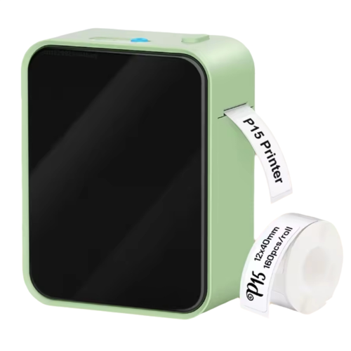 P15 Mini Label Maker Bluetooth Vergelijkbaar met D11 D110 D101 Thermische Printer Handheld Sticker Machine DIY Groen 1
