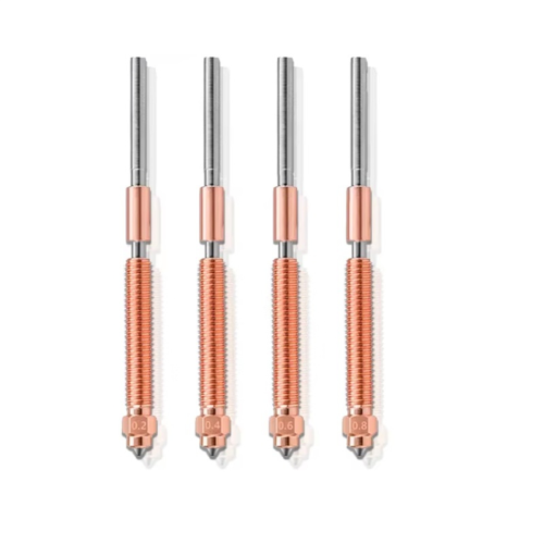 3D Printer Accessories for K2 PLUS Nozzle Integrated Quick Release Dual Metal Hardened Steel 1