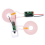 36W DC 12V 3A Wireless Power Module Lade Ladegerät Spule Induktion Empfangen + Sender 2