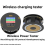 Multifunktionstester Magnetischer drahtloser Ladetest 15W Schnelle Debugger-Reparatur 3