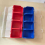 Parts Storage Box Plastic Screw Organizer with 4 Compartment Tool Part Container Bin Lid Display Case A 5