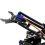 Robotic Arm DIY Parts Learning Kit Acrylic Maker Single Claw Mechanical with Servo 6