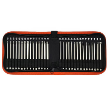 30-teiliges Set 100 mm S2 Stahl magnetische Schraubendreher-Bits 1/4 Zoll Sechskantschaft Elektrowerkzeuge Schlitz Quadrat Torx
