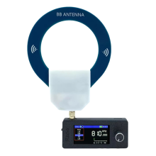 SI4732 Radioempfänger 1,9 Zoll IPS-Bildschirm AM/FM/LSB/USB/Mini tragbarer Kurzwellenempfänger mit Breitbandantenne