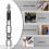High Magnetic Screwdriver Drill Bit Set, 10PCS Bits Anti-Slip 50-150MM 3