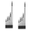 High Magnetic Screwdriver Drill Bit Set, 10PCS Bits Anti-Slip 50-150MM 2