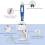 2pcs Comfortable Handle Edging Color Separation Brush with Detachable Baffle Hanging Paint 6
