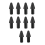 10PCS Replacement Nibs for Paper Pro Pen Stylus Pen,Replaceable Spare Tips Precise Writing and Sketching 1