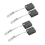 Lot de 4 balais de charbon pour meuleuse d'angle 316055220 15-150 4