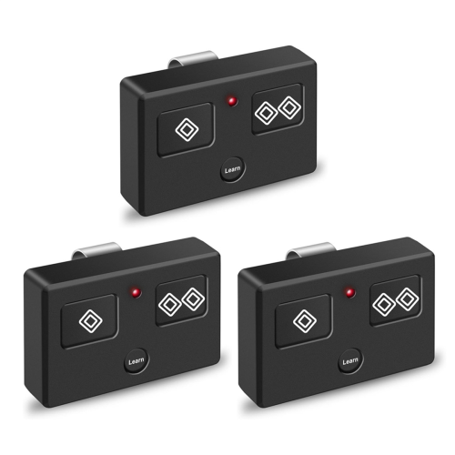 Télécommande de remplacement AXS1 (3 pièces) pour ouvre-porte automatique à 3 boutons