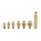 Heat Insert Nut Iron Tip Set Tool Soldering TS100 3D Printing Modify Finishing Brass Thread 3