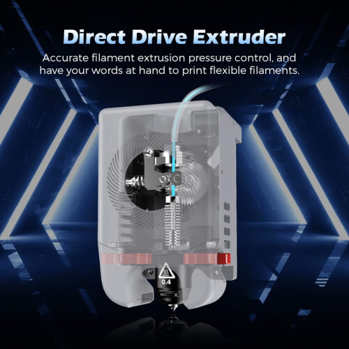 For Adventurer 5M/Pro Direct Drive Extruder Kit, with 0.4mm Copper Nozzle Assembly, 3D Printer Assembly 2