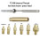 Heat Insert Nut Iron Tip Set Tool Soldering TS100 3D Printing Modify Finishing Brass Thread 6