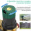 Wasserdruckregler 1/2 Zoll, mit Manometer und Siebfilter 7