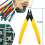 3D Printer Deburring Tool, Multi-Purpose Blade to Remove Burrs, Printing Micro-Wire Cutter, Plastic Model 6