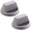 2pcs Laundry Systems 803119P Knob Assembly,Washing Machine Temperature Replace AP5619372,2813209 ,803119 2