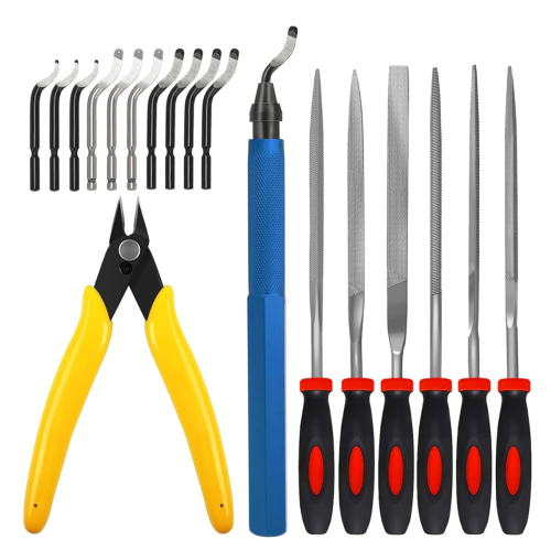 3D Printer Deburring Tool, Multi-Purpose Blade to Remove Burrs, Printing Micro-Wire Cutter, Plastic Model 1