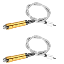 2 stuks flexibele flexibele as 0,3-6,5 mm voor elektrisch slijpgereedschap buis handboorverlengstuk