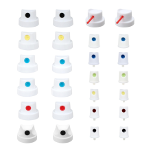 Farbdüsenkappen-Set, 26 universelle Ersatzspitzen, Master Cap Collection SprayCan Kit