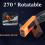 Powerful COB LED Work Light Car Garage Lamp USB Rechargeable Flashlight Magnetic Torch Emergency 7