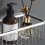 Shower Basket Corner Stainless Steel Bathroom Shelves Organizer Rustproof Wall Mount 6