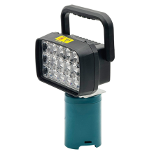 18 Perlen LED Arbeitslicht Scheinwerfer Lampe Handheld Outdoor Laterne für 10,8 V 12 V Lithium-Batterie BL1013