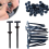 Nylon Universal Cable Tie Buckle Upgrade Multipurpose Plastic Ties Tool Heavy Duty Self Locking 100PCS 1
