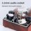 K-8 Hand Manual Training Key Morse Code CW Keyer Shortwave HF Sound and Light Practice Board 4