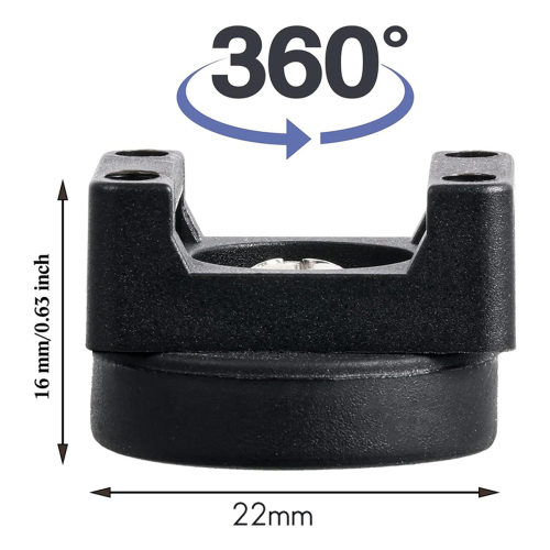 15 Pieces Magnetic Cable Clips Zip Tie Mount Base Wire Holder Multipurpose Ties Management 2