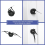 15 Pieces Magnetic Cable Clips Zip Tie Mount Base Wire Holder Multipurpose Ties Management 7