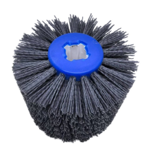 120x100x19mm Nylon Abrasive Wire Drum Polishing Wheel Electric Brush for Woodworking Metalworking Tool