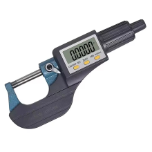 0.001mm Electronic OD Micrometer 0-25mm Digital Carbide Tip Measuring Tool Caliper Gauge