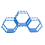 3PCS New Hexagonal Toy Showcase Stand Splicing Honeycomb Storage Rack DIY Tool Blue 1