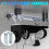 2pcs Channel Trolley Track Hanger Bracket Intermediate Support Hange for 6