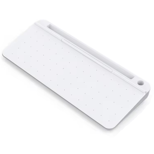 Mini tableau blanc avec clavier de bureau en verre trempé, effaçable à sec