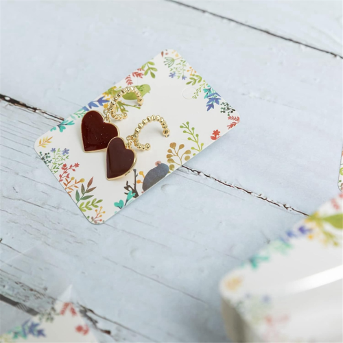 Halskette Display Karten Ohrring Sets Verpackung Halter Schmuck für A 2